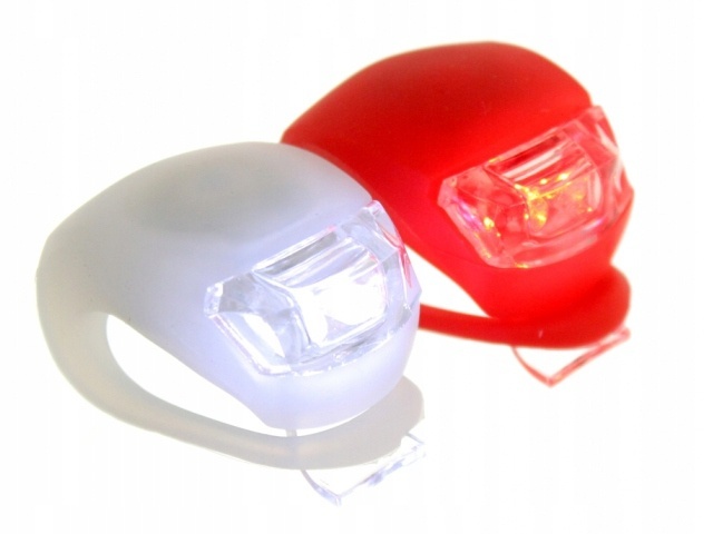 Luce a LED per bicicletta 2 pezzi anteriore posteriore megamix.sk