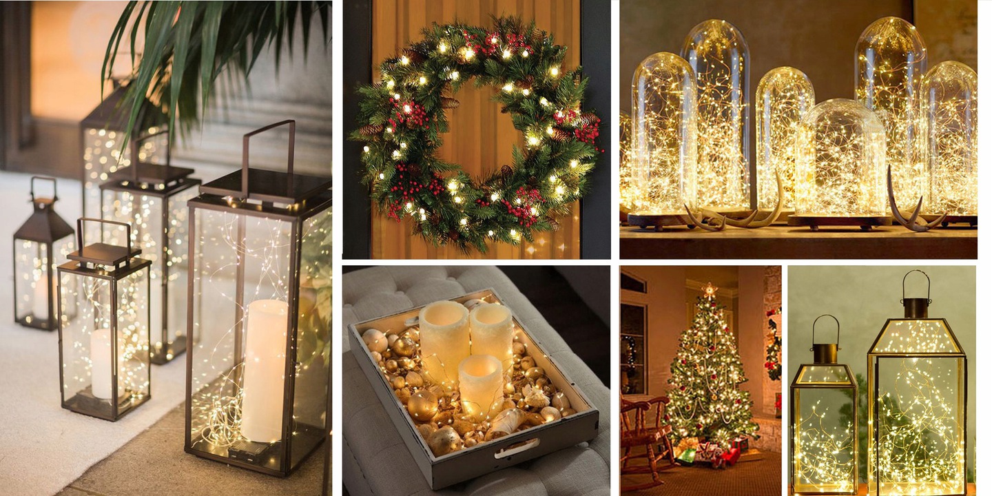 Filo luminoso con 20 LED a batterie, luce calda megamix.sk