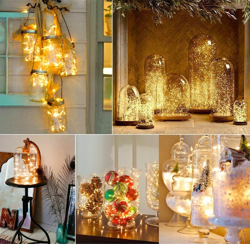 Filo luminoso con 20 LED a batterie, luce calda megamix.sk